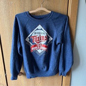 Vintage Minnesota Twins Crewneck 1987